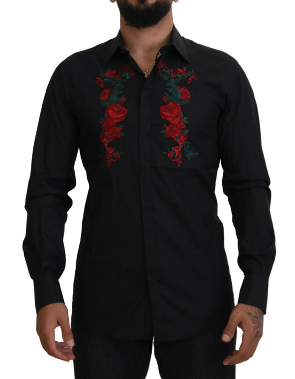 Dolce & Gabbana 100% Cotton shirt in black