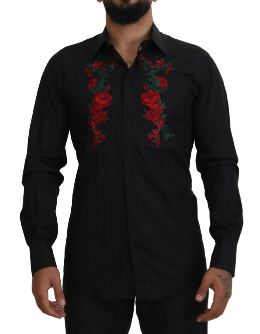 Dolce & Gabbana 100% Cotton shirt in black