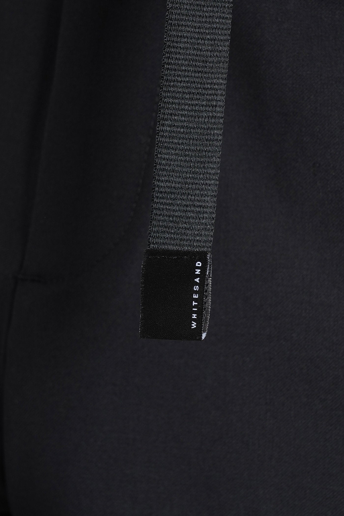 Pants in black wool Abbigliamento