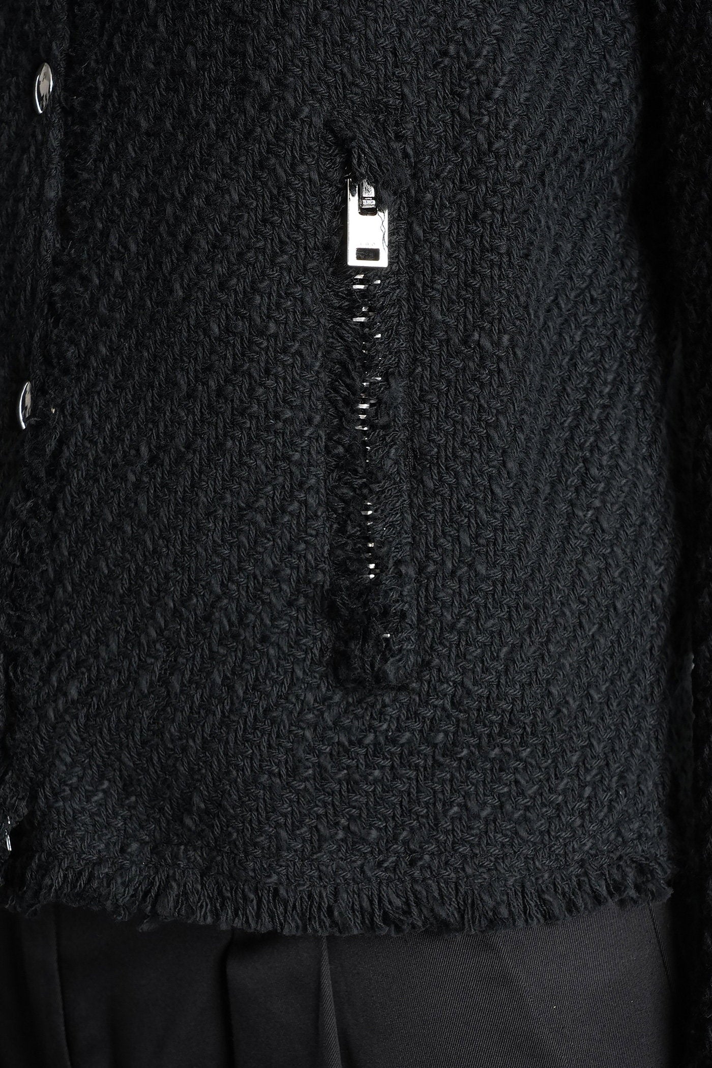 Agnette Casual jacket in black cotton Abbigliamento