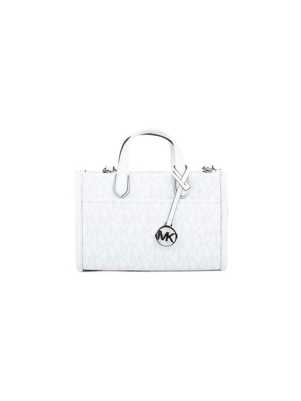 Michael Kors Tote Bag Optic White 89.coated Canvas / Tote-bags