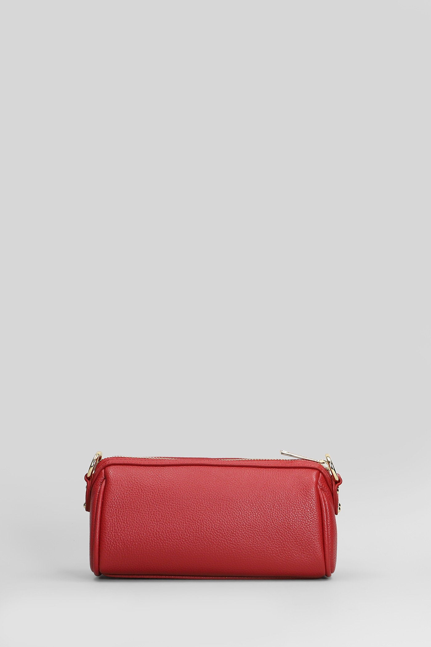 Milano Ana Shoulder bag in red leather Borse