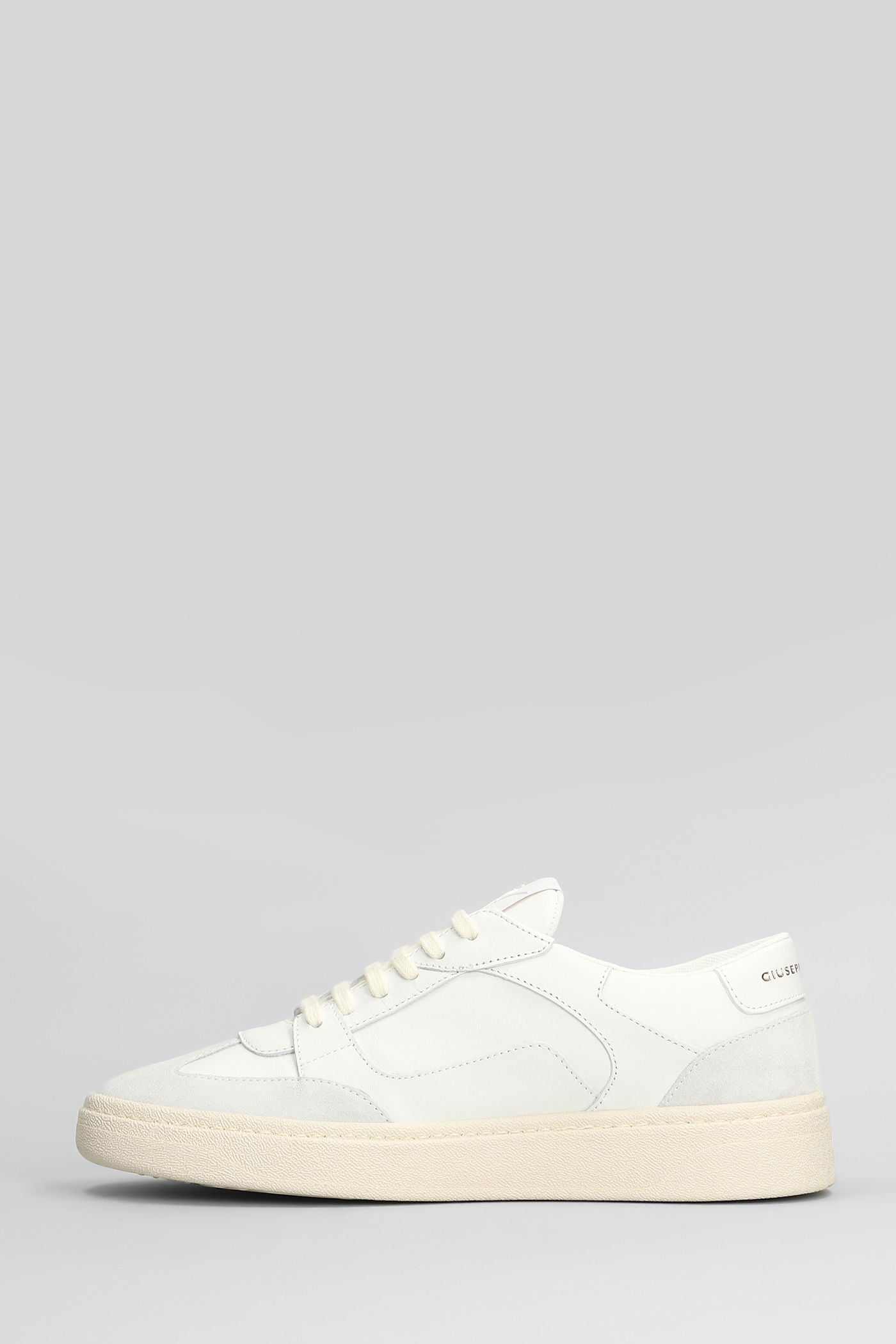 Gz94 Sneakers in white suede and leather Scarpe