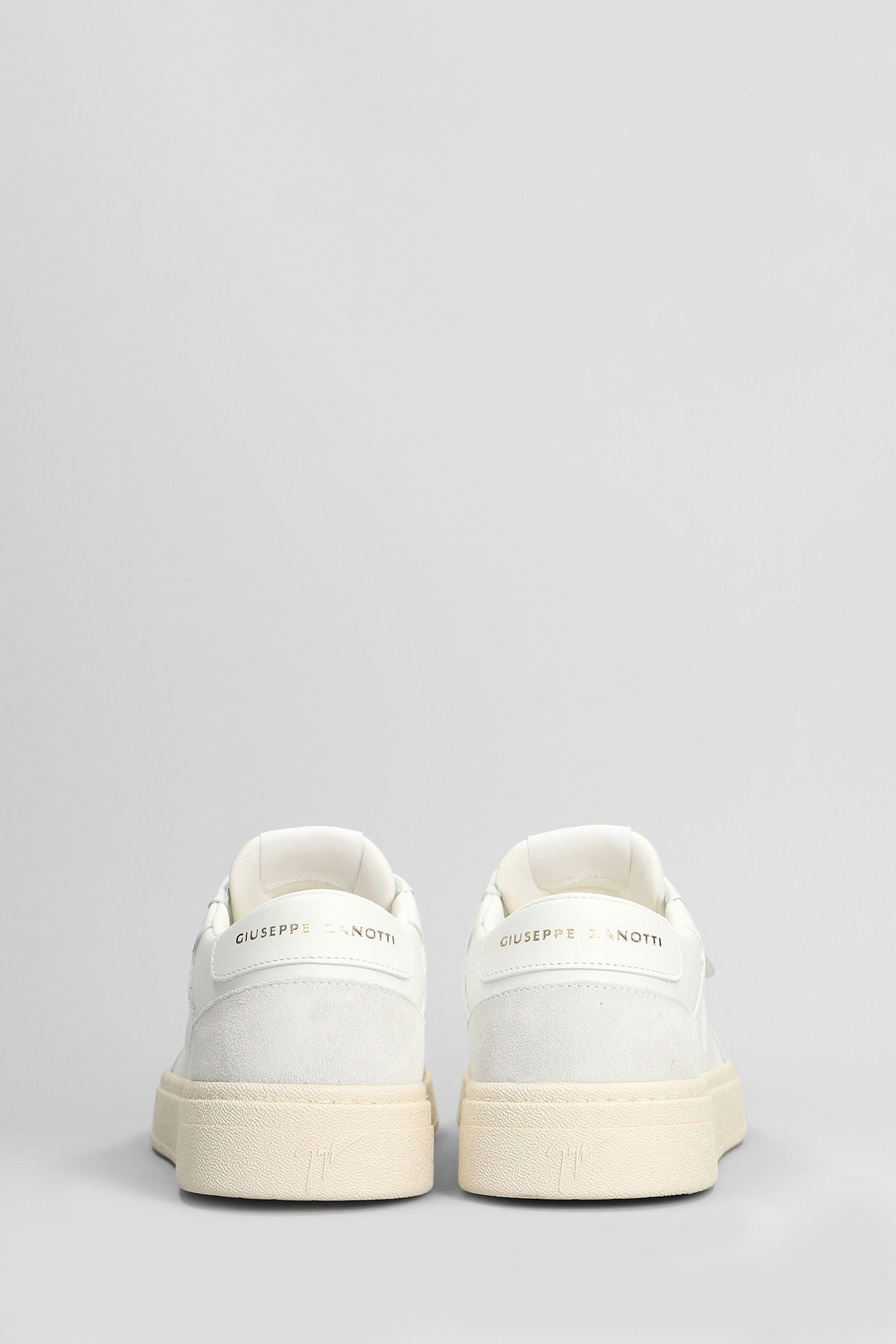Gz94 Sneakers in white suede and leather Scarpe
