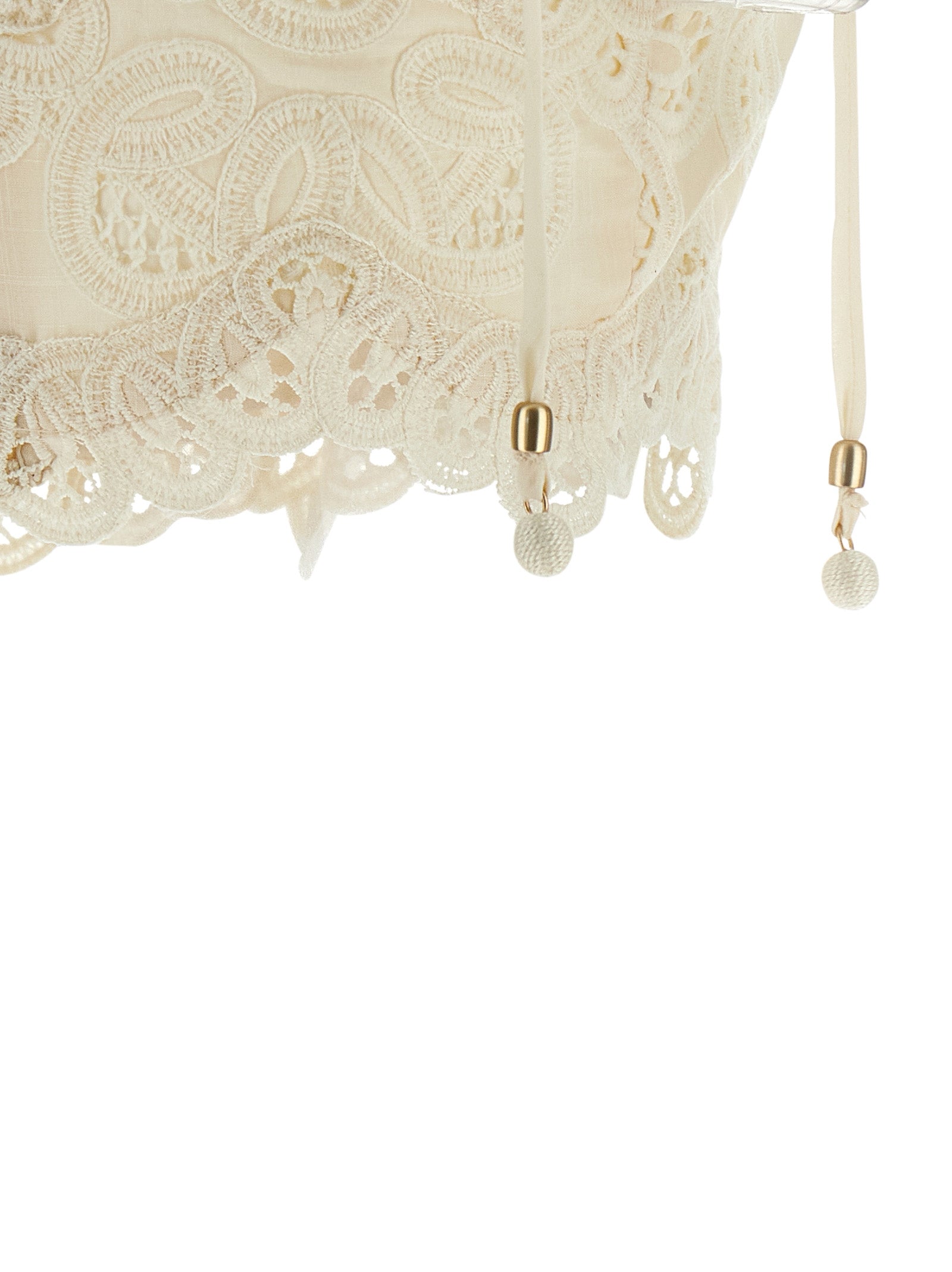 Rhiannon top Beige Cotton Tops
