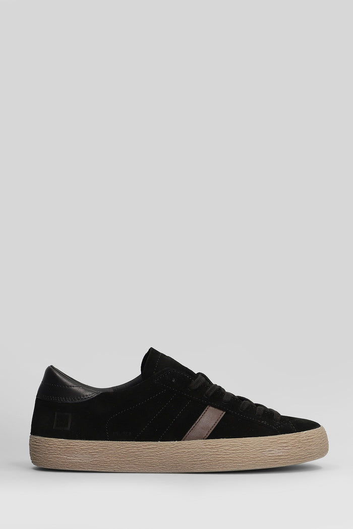 Hill Low Sneakers in black suede Scarpe