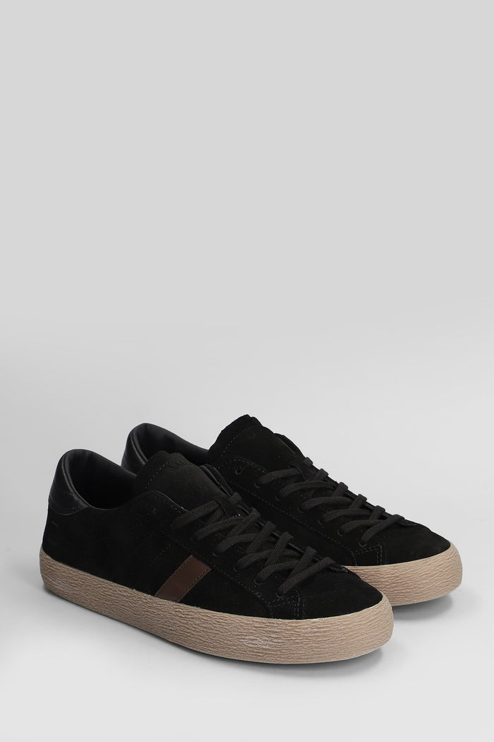 Hill Low Sneakers in black suede Scarpe