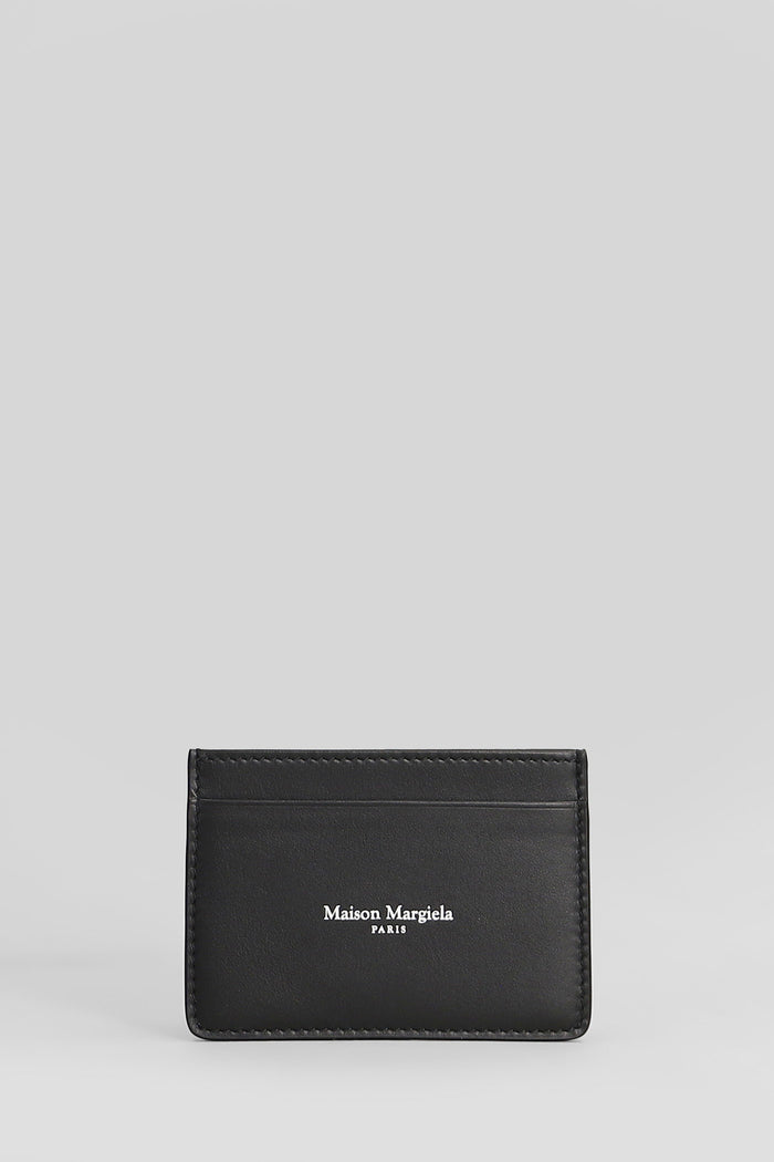 Wallet in black leather Accessori