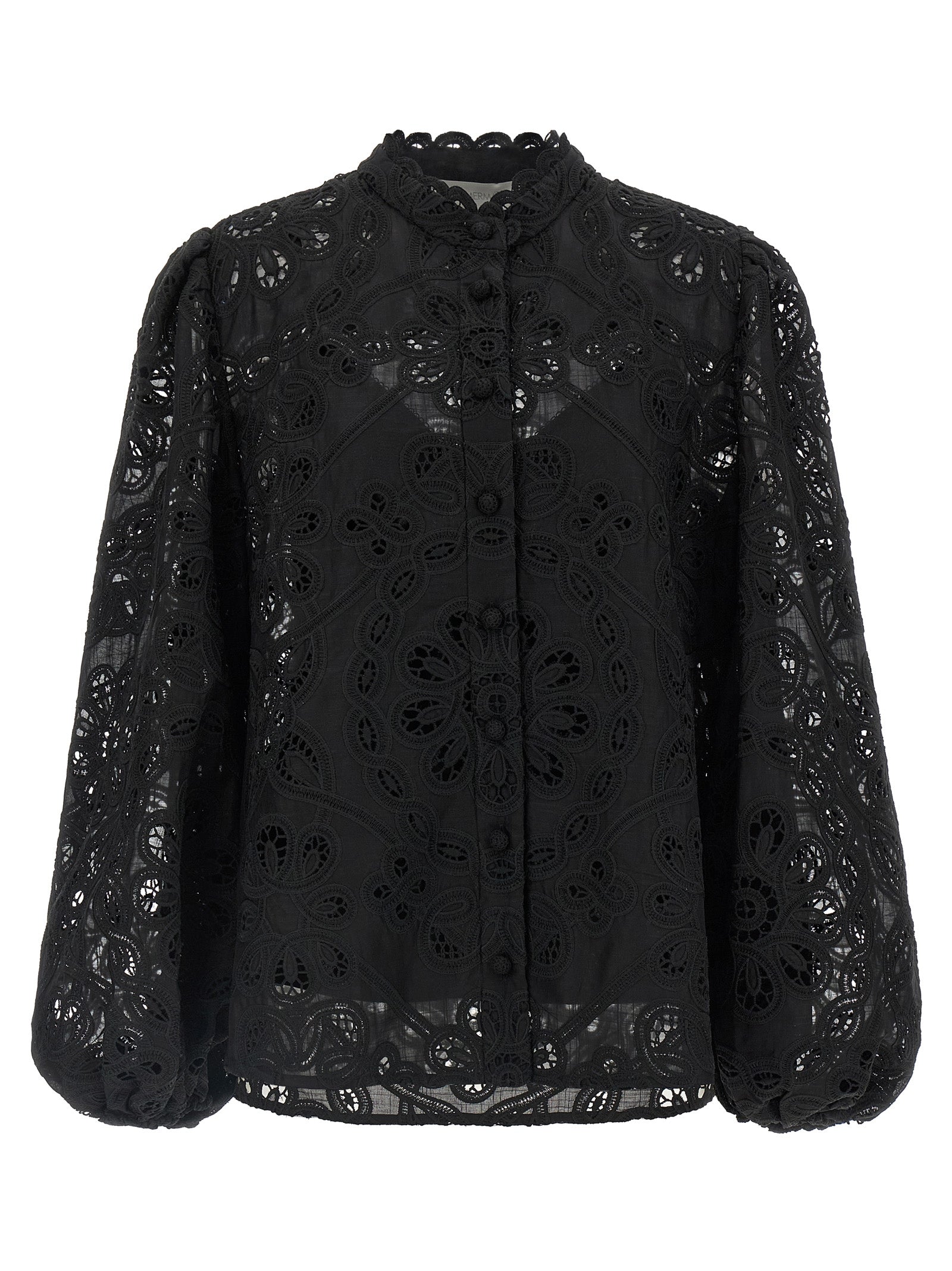 Rhiannon shirt Black Polyester Shirt, Blouse