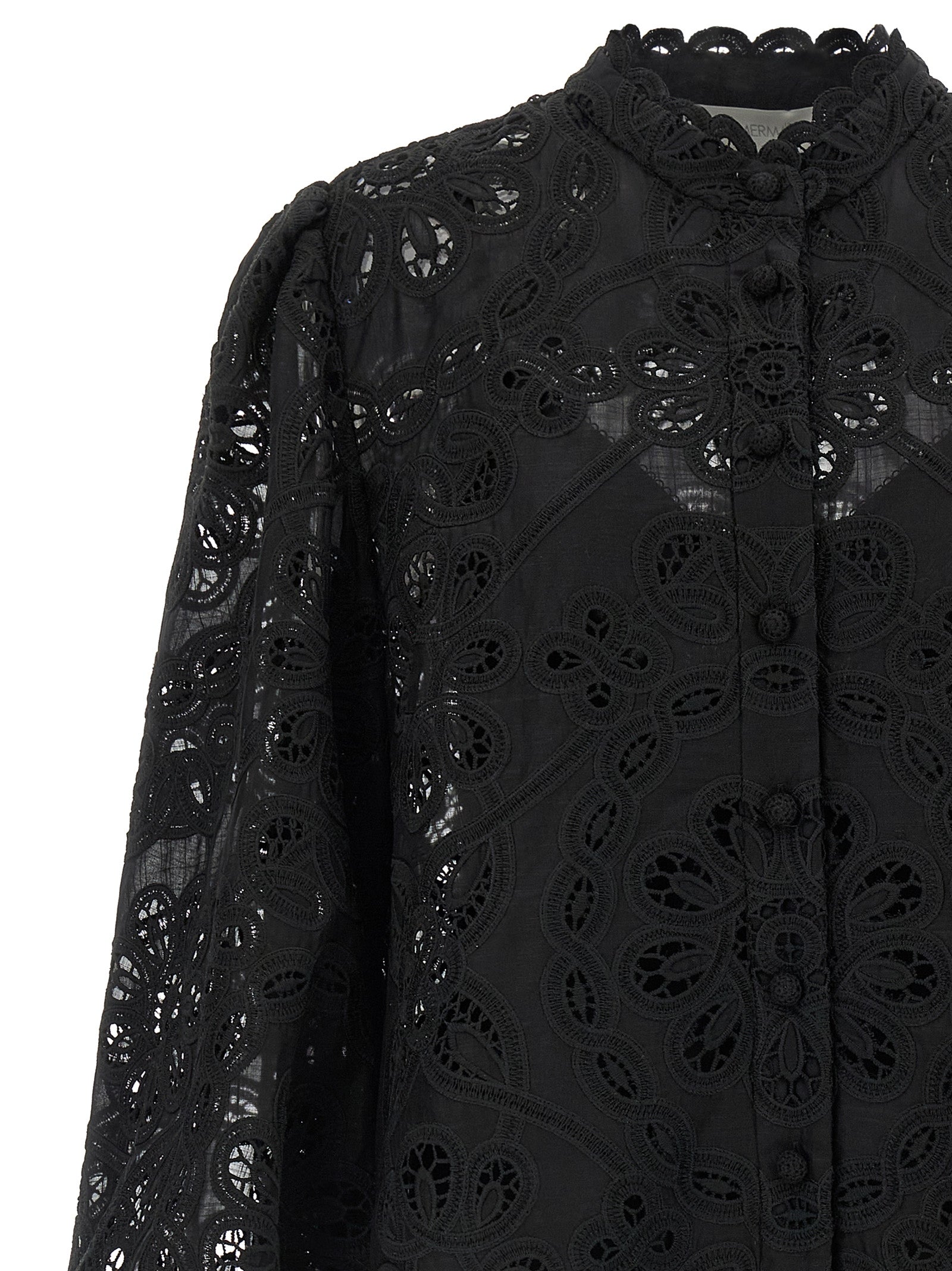 Rhiannon shirt Black Polyester Shirt, Blouse