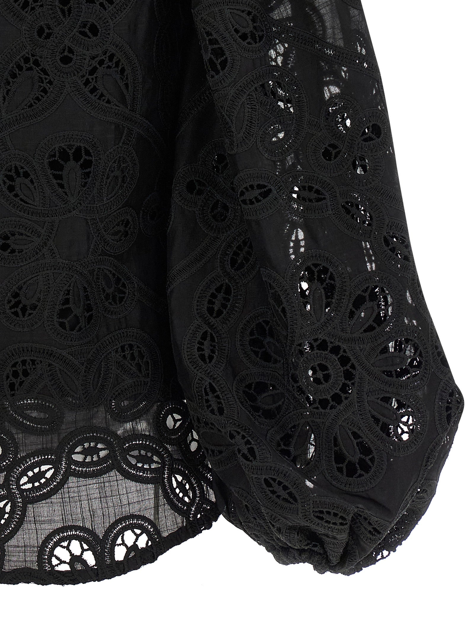 Rhiannon shirt Black Polyester Shirt, Blouse