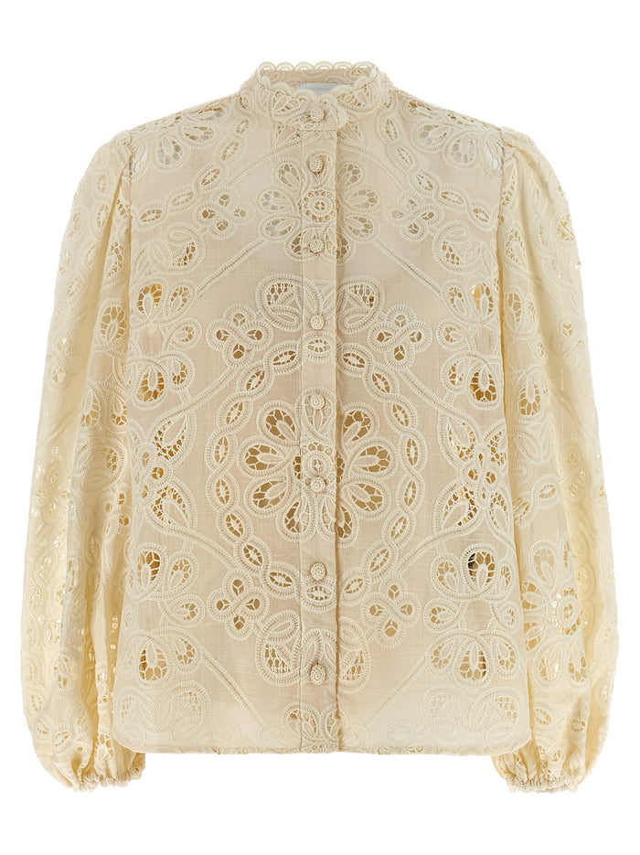 Rhiannon blouse Beige Polyester Shirt