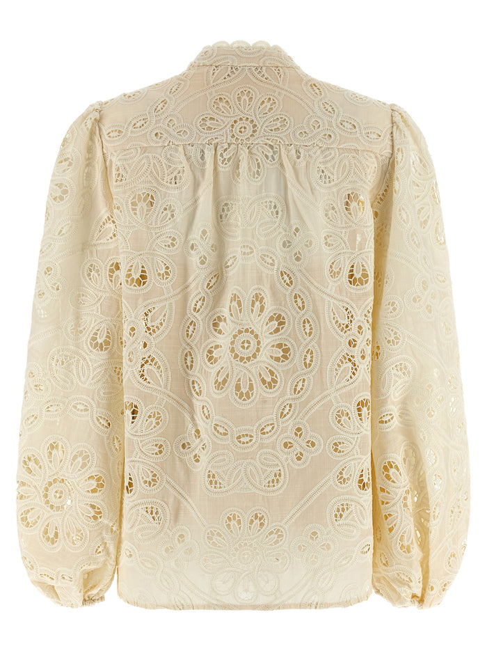 Rhiannon blouse Beige Polyester Shirt