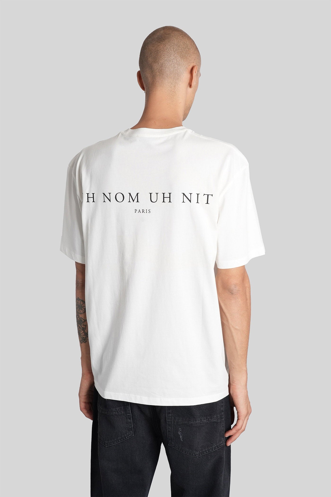 T-Shirt in white cotton Abbigliamento