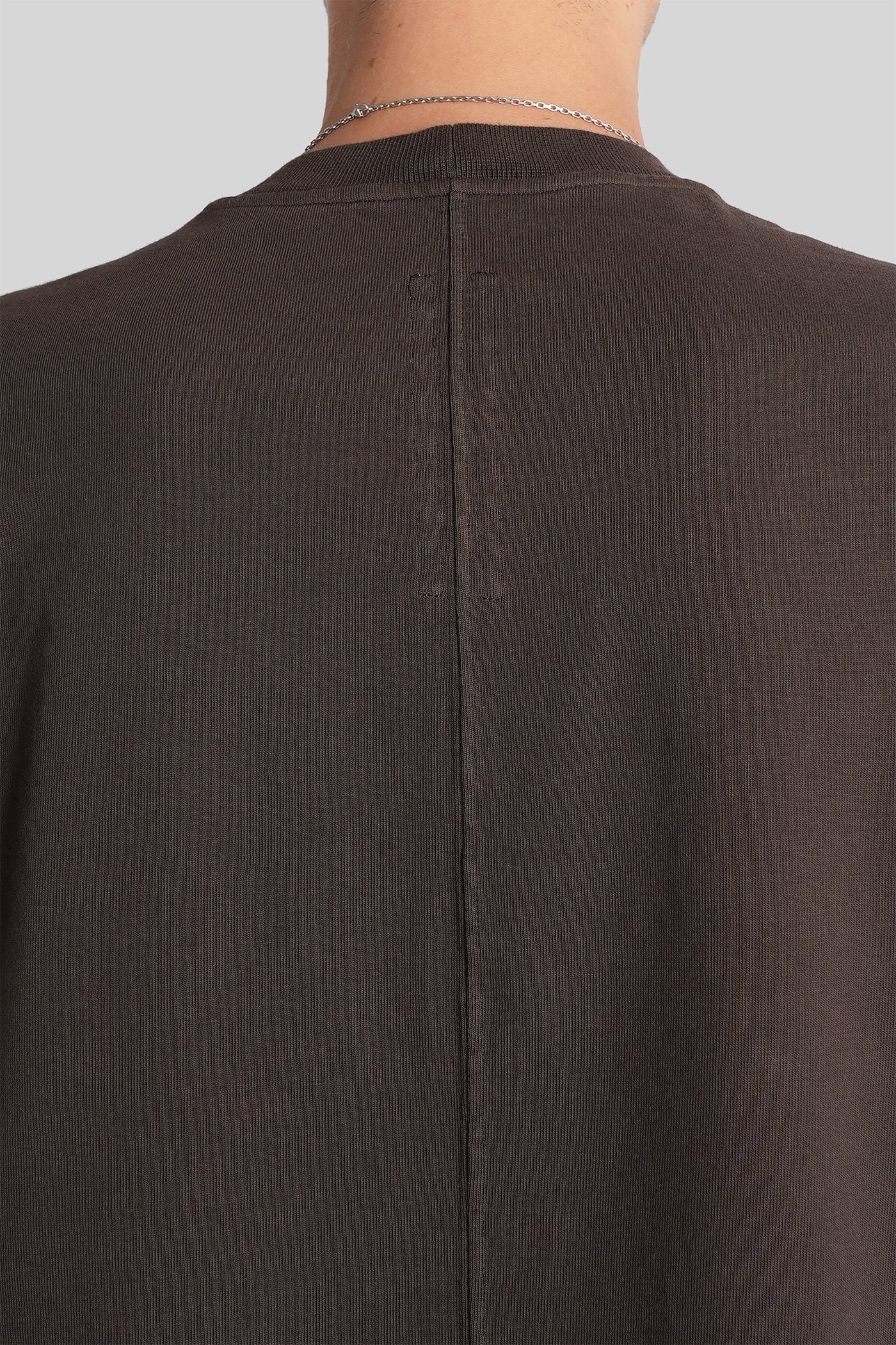 Jumbo ss t T-Shirt in brown cotton Abbigliamento