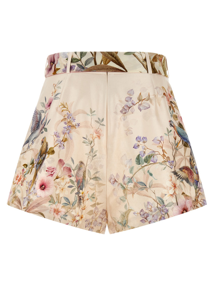 Rebellion shorts Pink Silk Bermuda