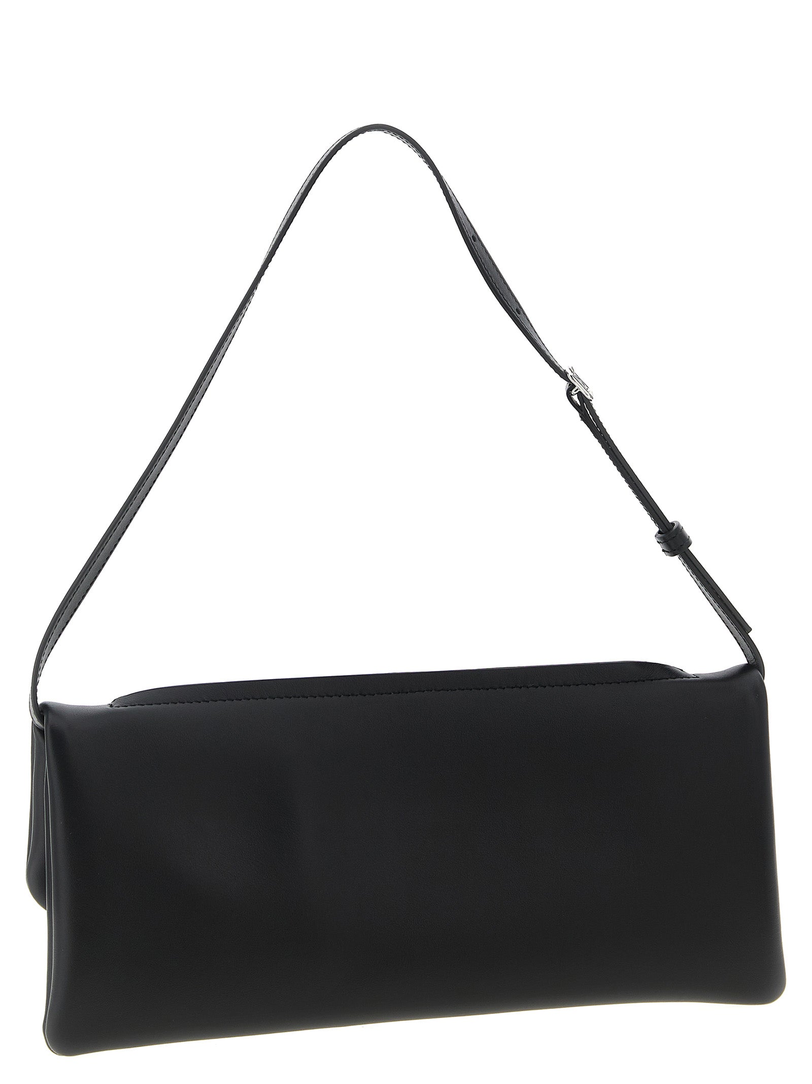 Wrist clutch Black Cow Leather (bos Taurus)
