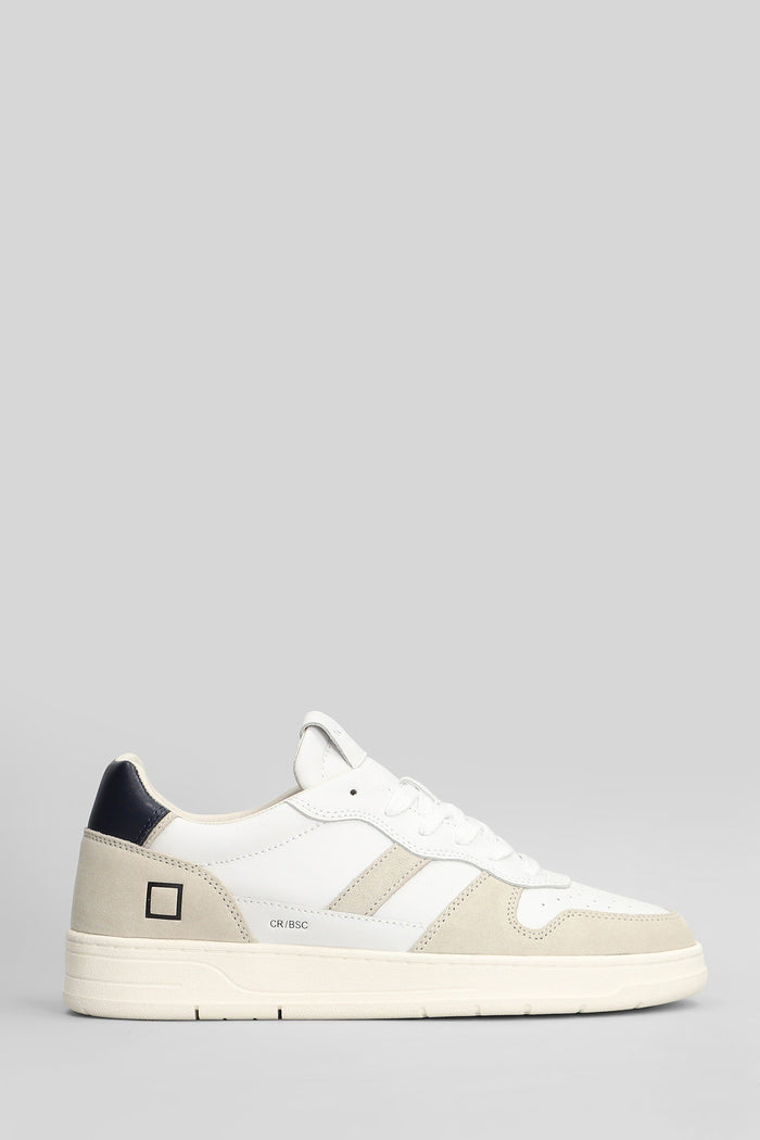 Court 2.0 Basic Sneakers in beige suede and leather Scarpe
