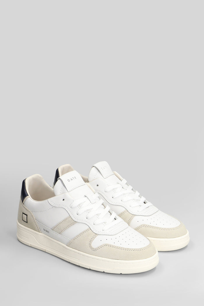 Court 2.0 Basic Sneakers in beige suede and leather Scarpe
