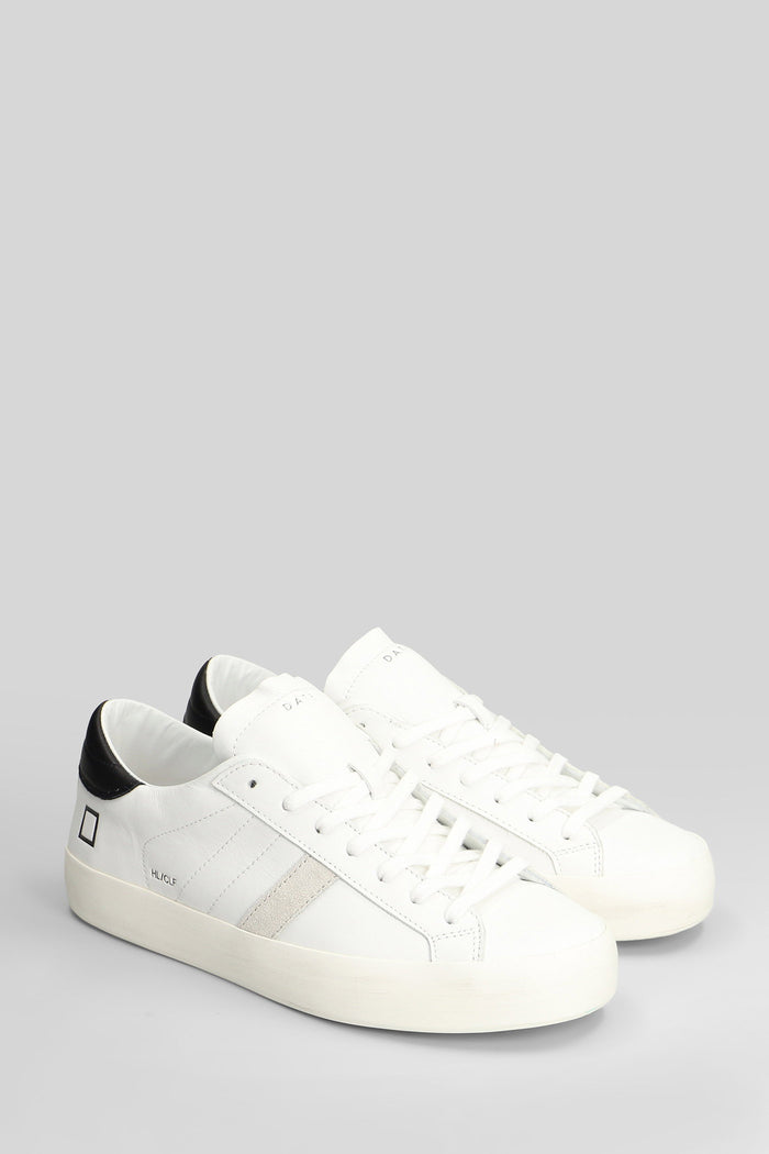 Hill Low Calf Sneakers in white leather Scarpe