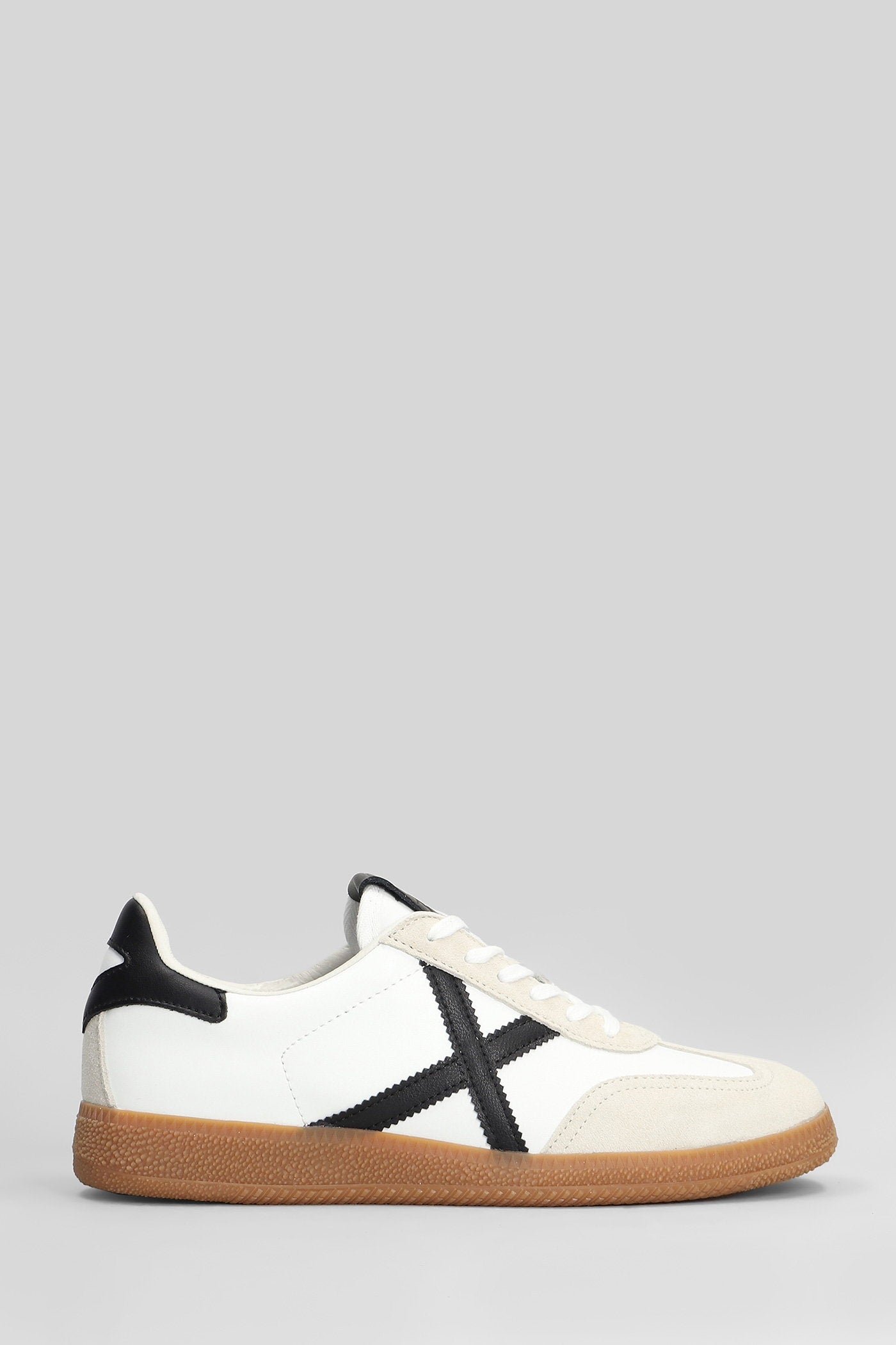 Barru 162 Sneakers in white suede and leather Scarpe