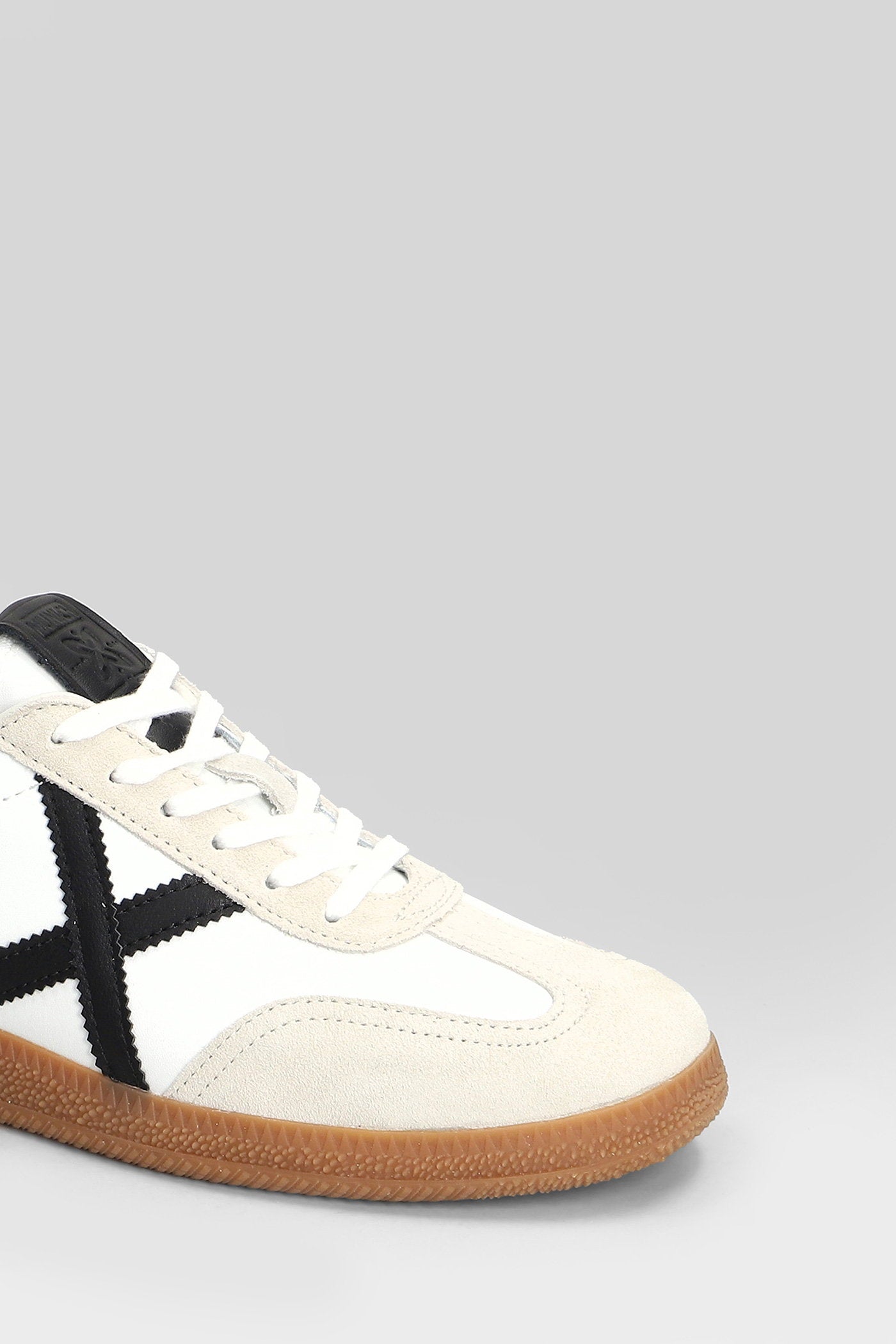 Barru 162 Sneakers in white suede and leather Scarpe