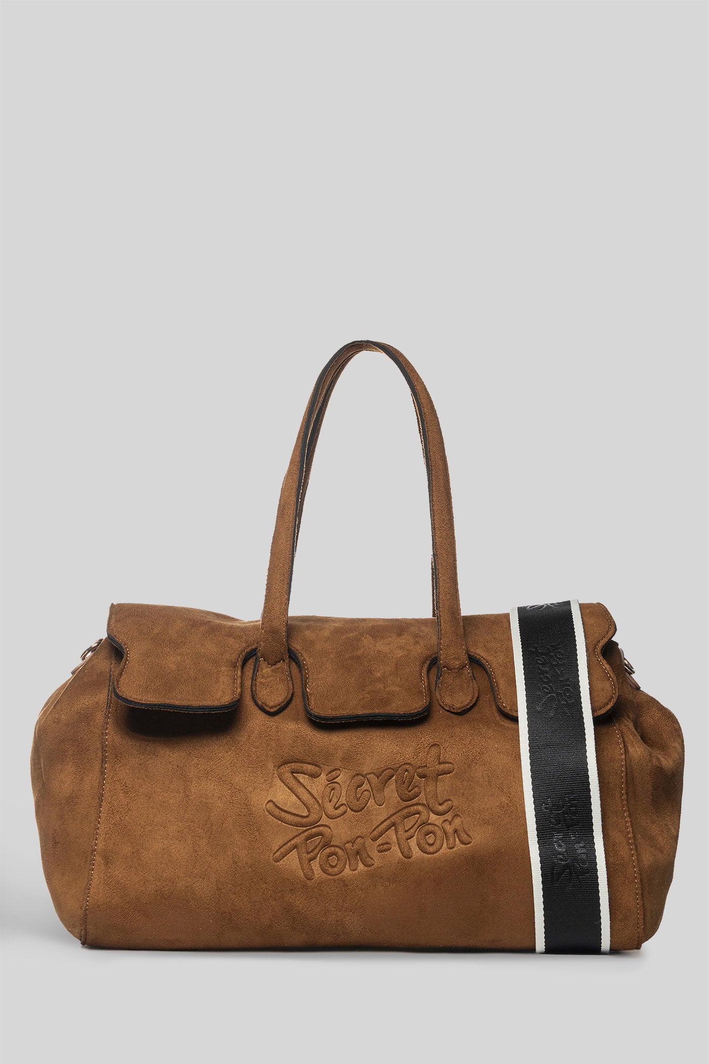 Monica tote large in leather color polyester Borse