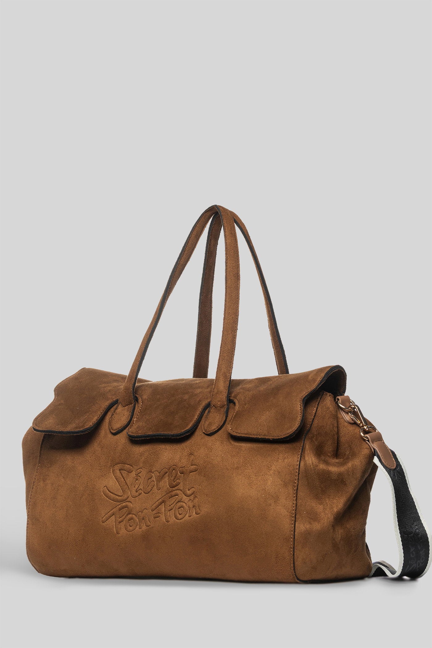 Monica tote large in leather color polyester Borse