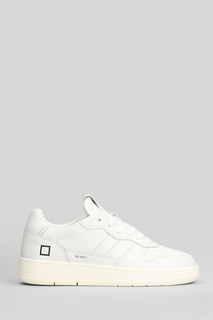 Court 2.0 Basic Sneakers in white leather Scarpe
