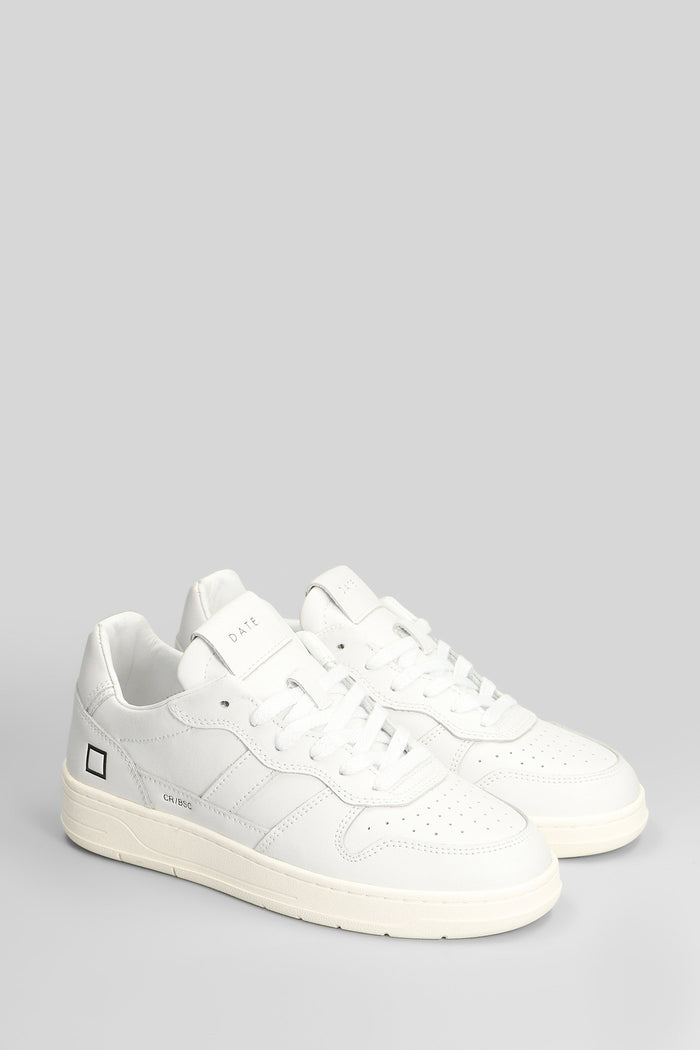 Court 2.0 Basic Sneakers in white leather Scarpe