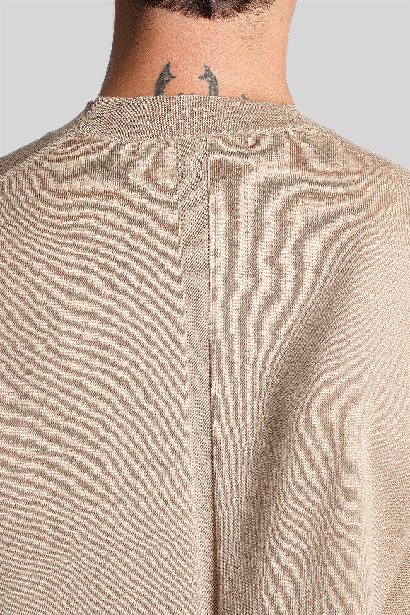 K109 Knitwear in Camel wool Abbigliamento