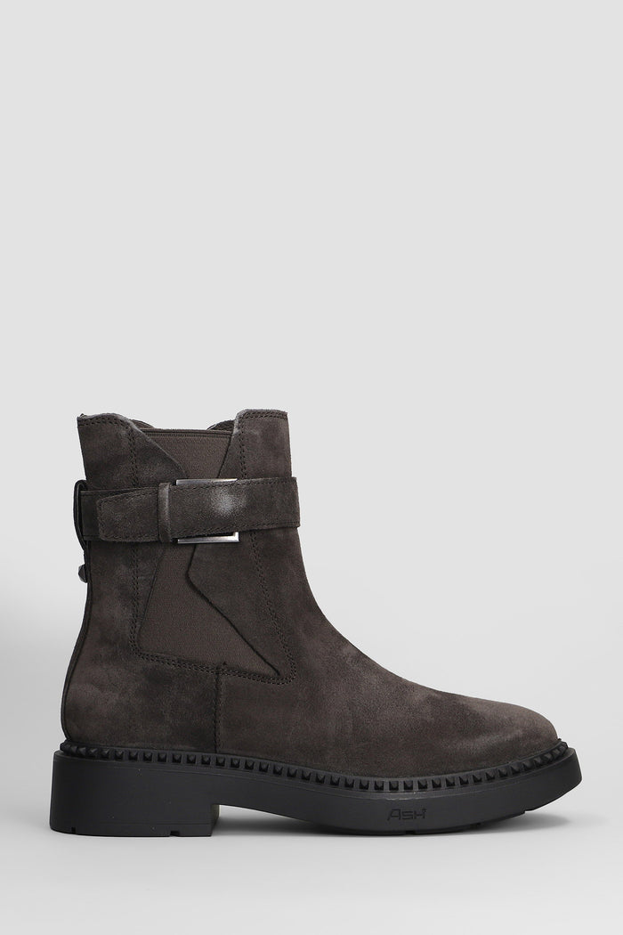 Margot High heels Ankle boots in brown suede Scarpe