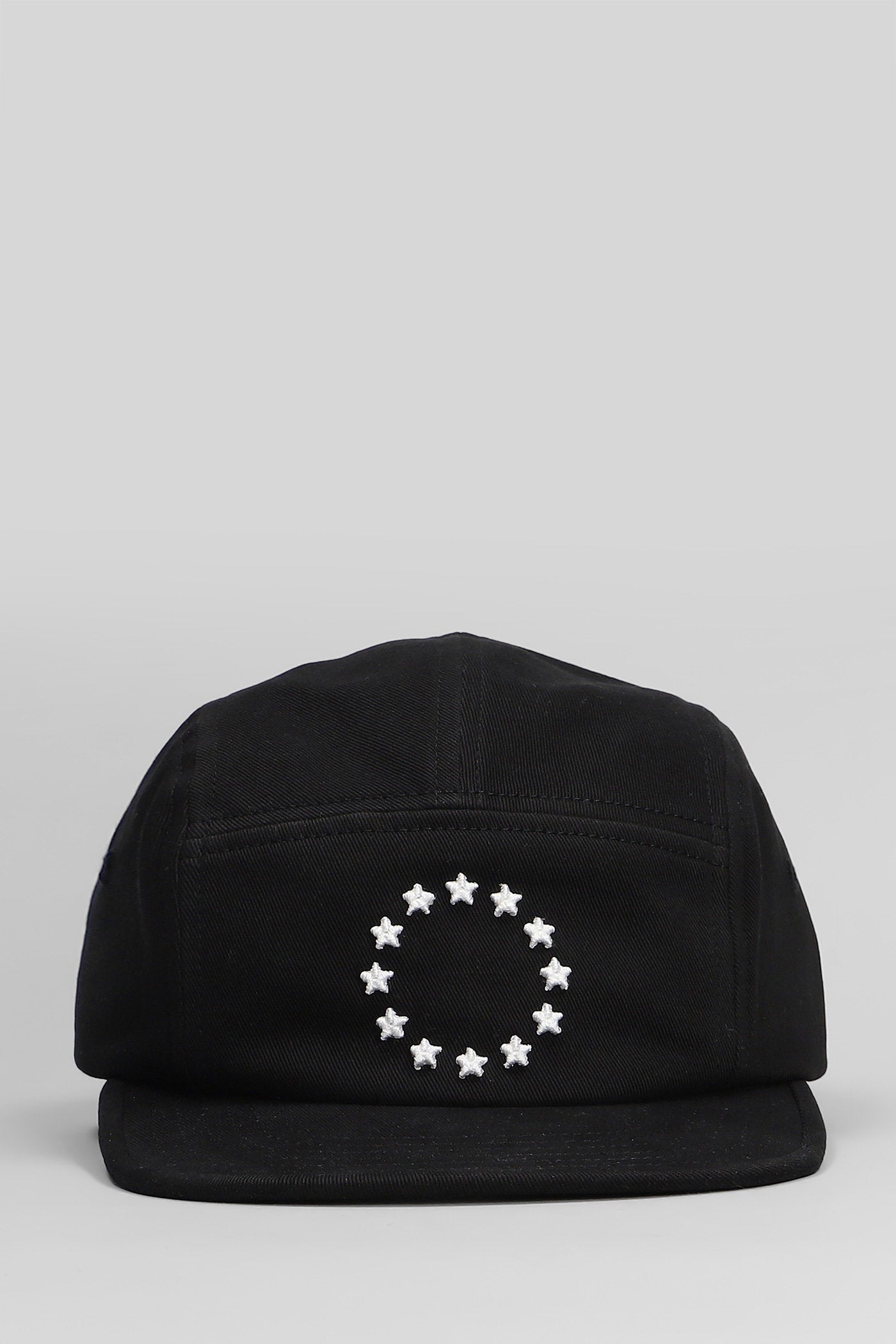 Hats in black cotton Accessori