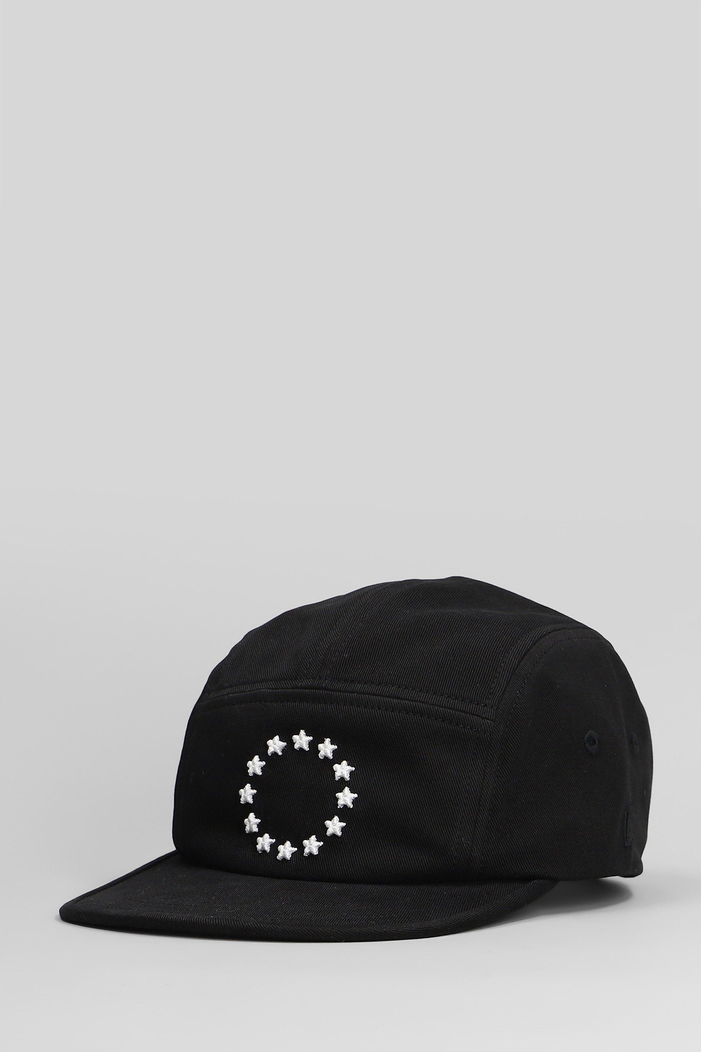 Hats in black cotton Accessori