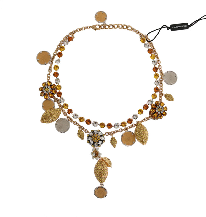 Dolce & Gabbana 50% Real Brass necklace in gold