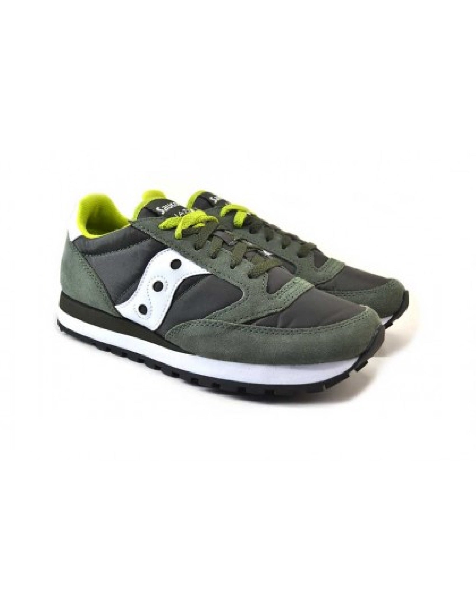 Jazz Original Green Nylon Calf Leather Shoe