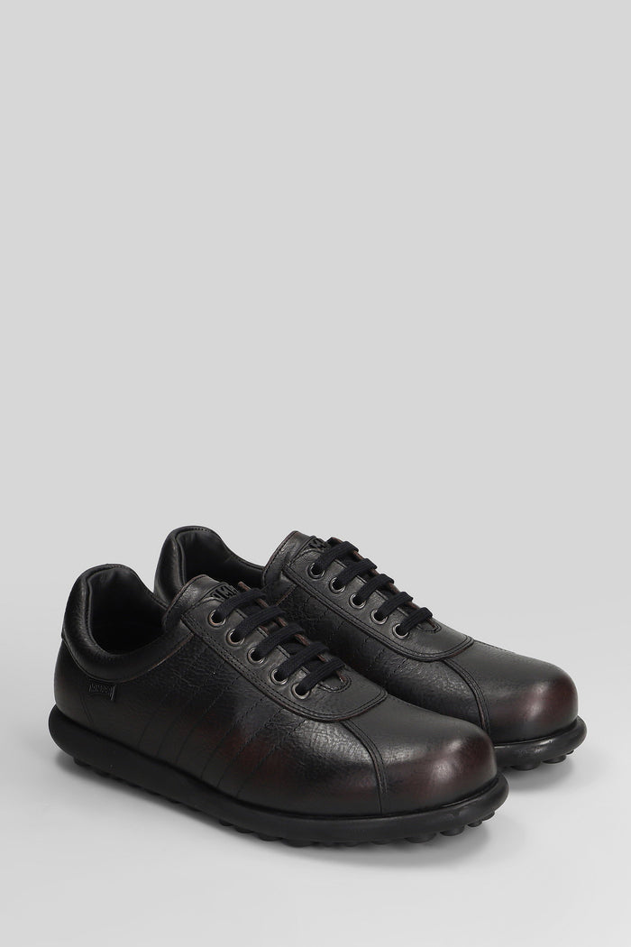 Pelotas ariel Sneakers in black leather Scarpe
