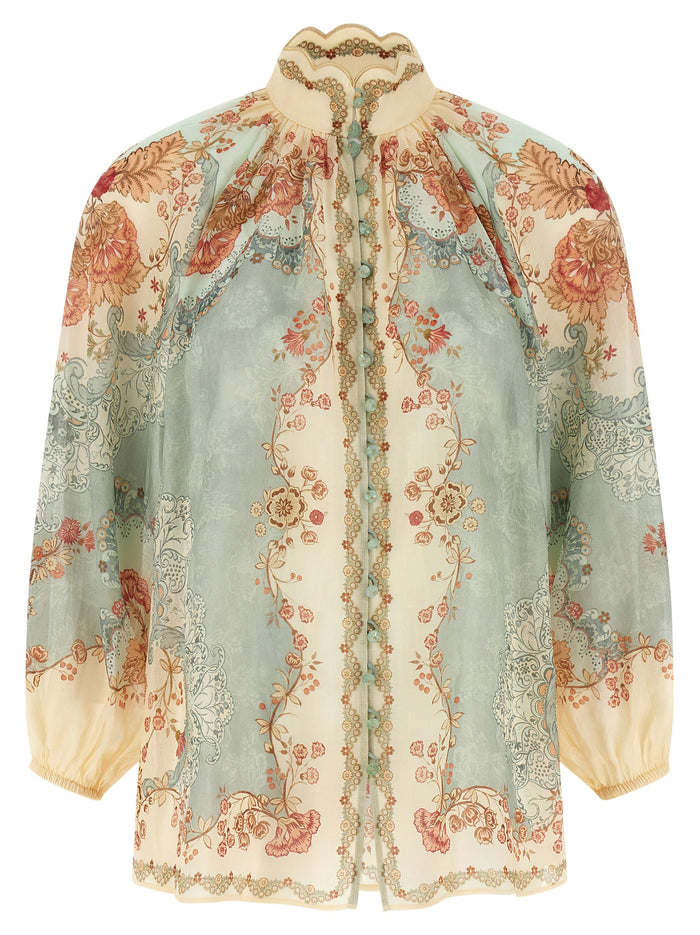 Daylight blouse Multicolor Ramie Shirt