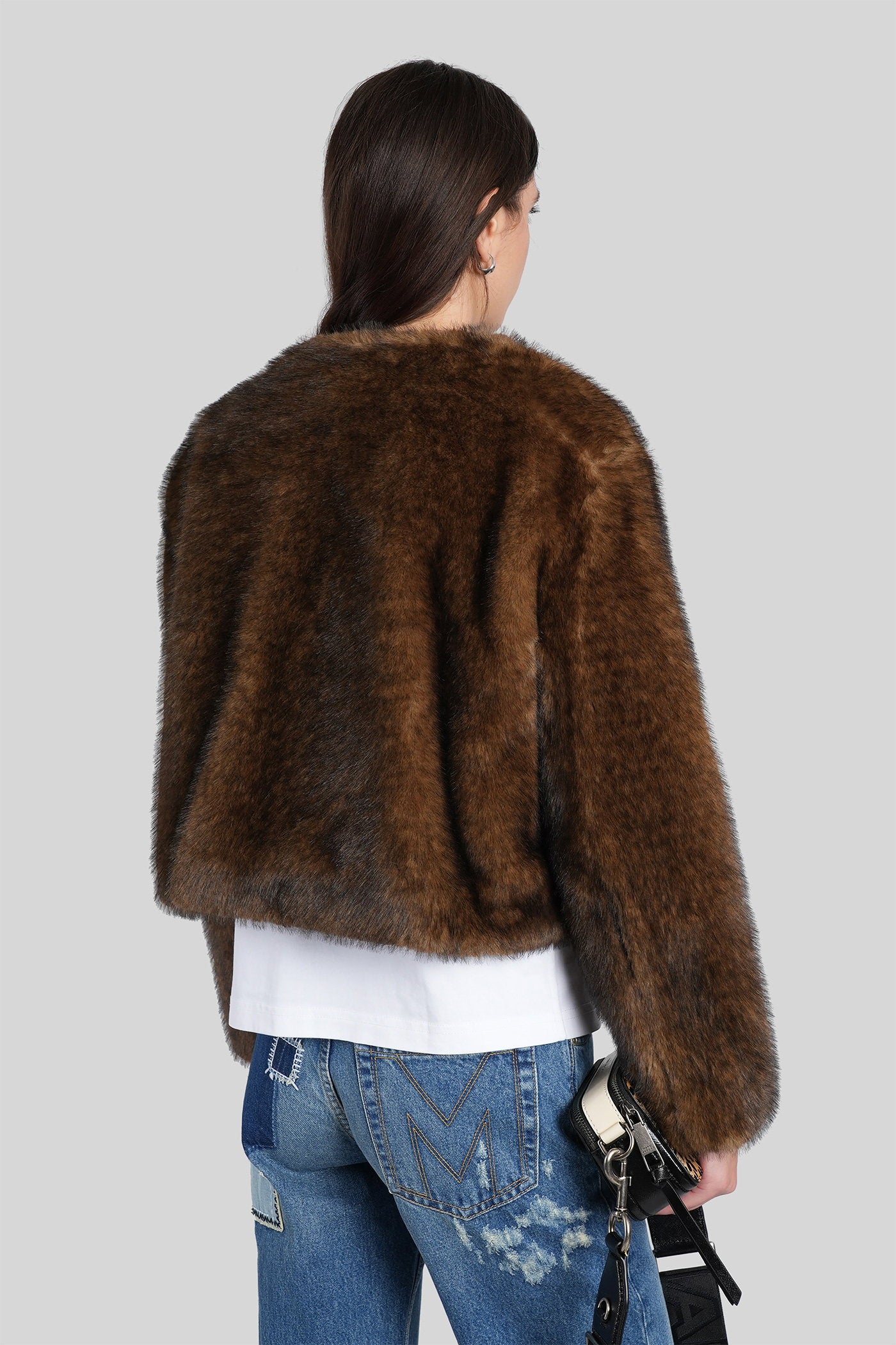 Fur & Shearling in brown polyester Abbigliamento