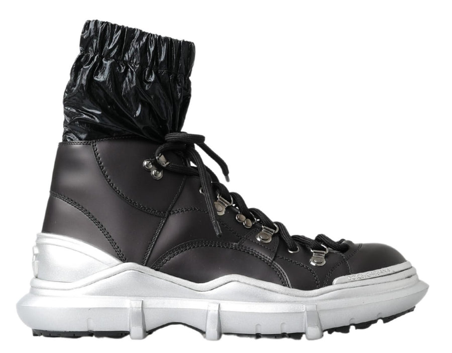 Dolce & Gabbana 38% Leather sneaker in black