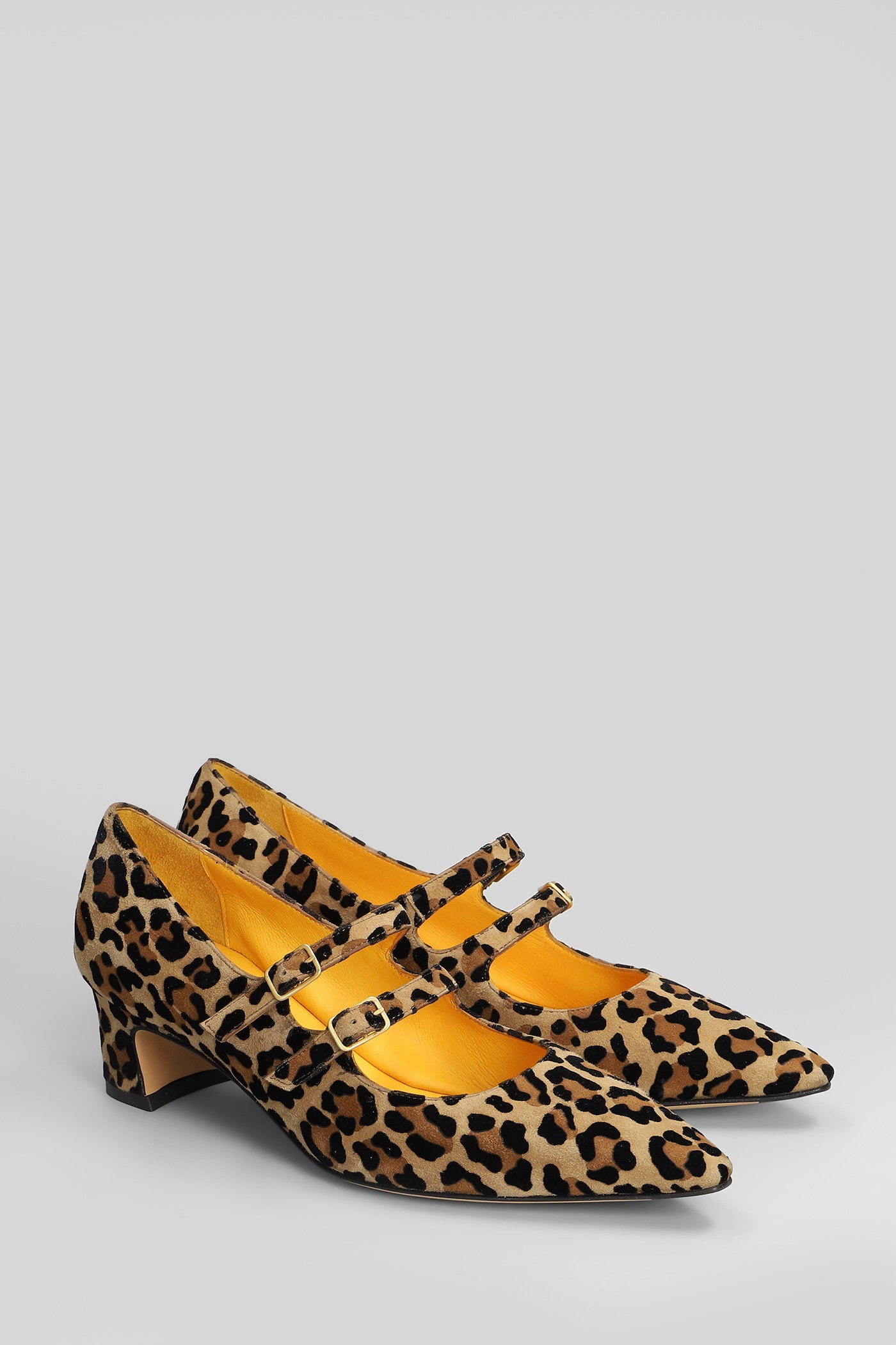 Pumps in Animalier suede Scarpe