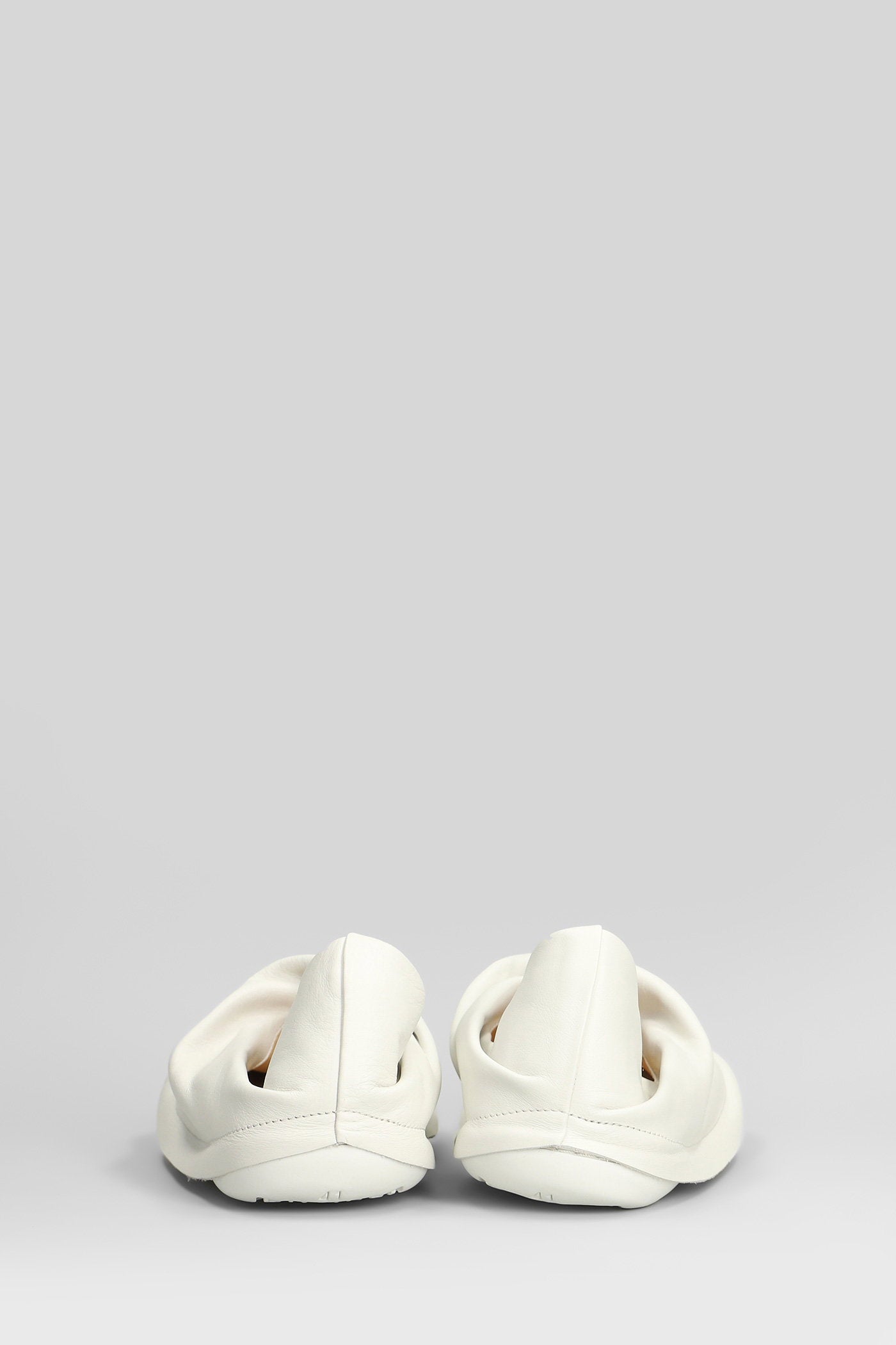 Peu Form Loafers in white leather Scarpe