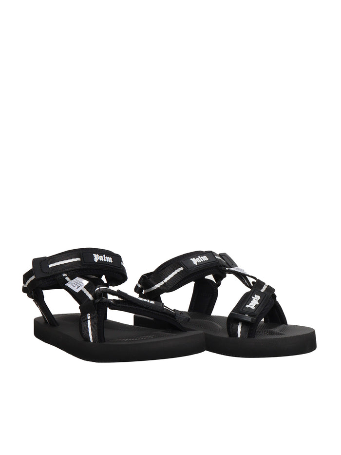 Black sandals Polyamide Sole Rubber