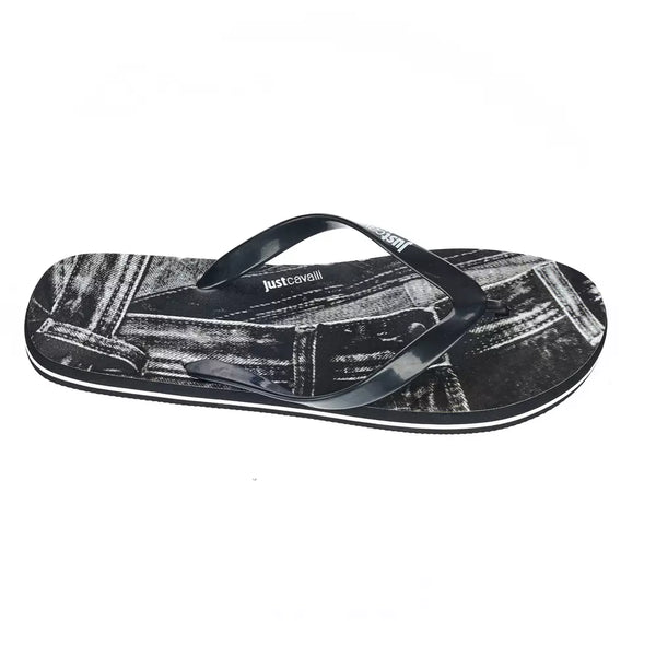 Just Cavalli EVA sandals in black