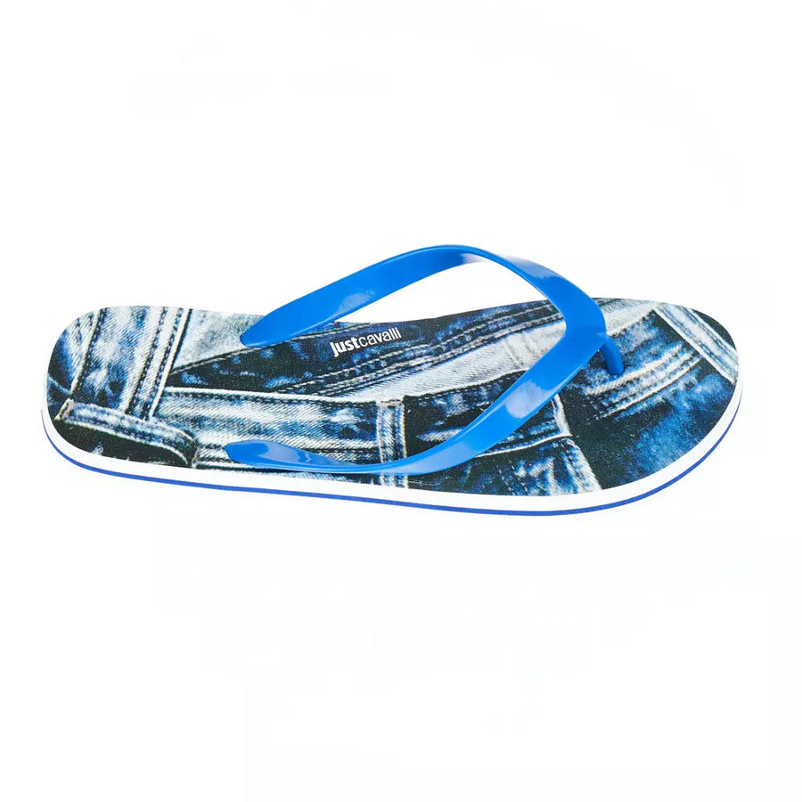 Just Cavalli EVA sandals in blue