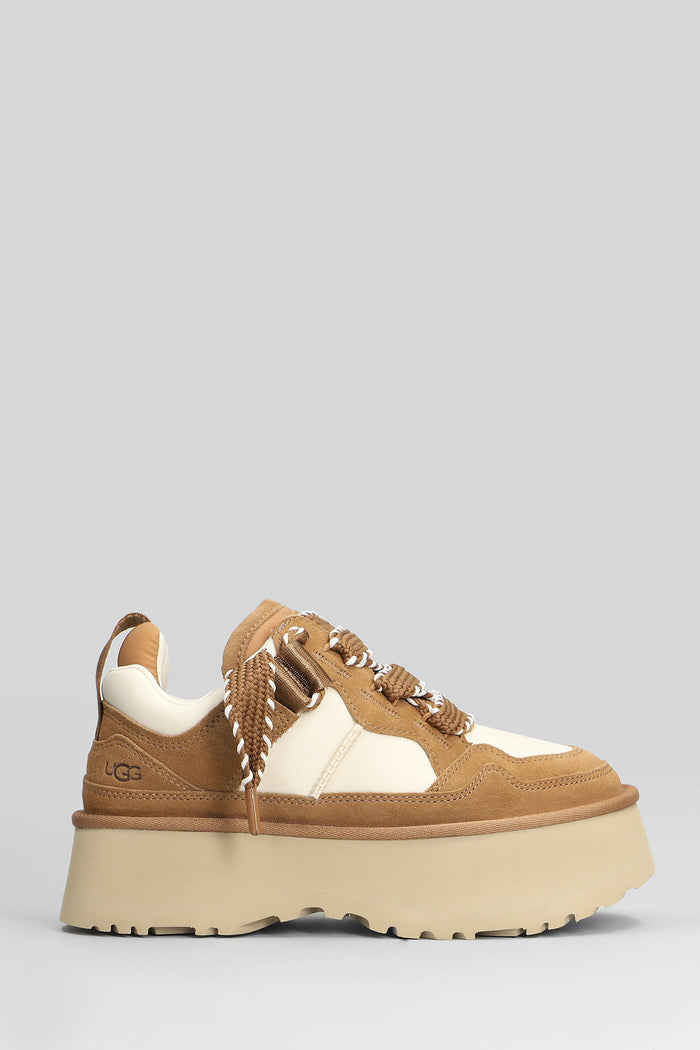 Astromel Sneakers in leather color fabric Scarpe