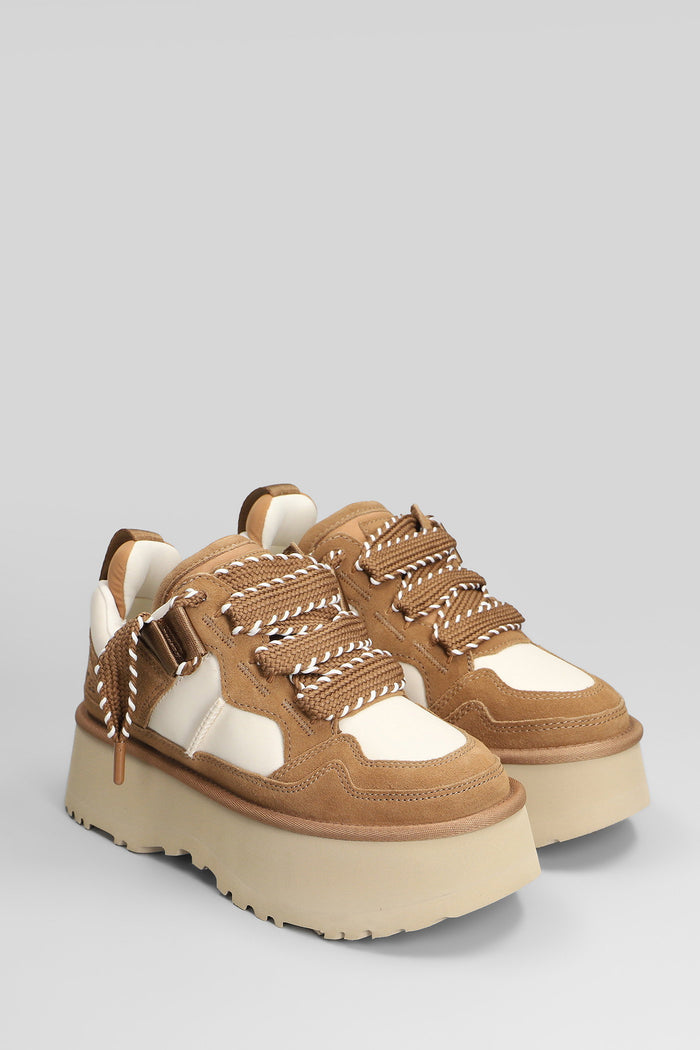 Astromel Sneakers in leather color fabric Scarpe
