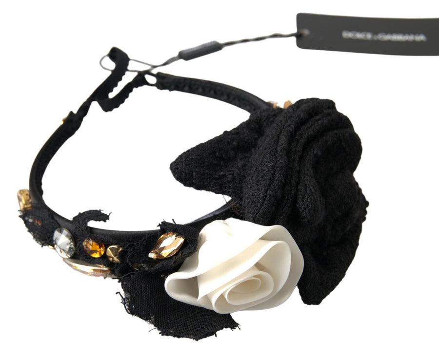 Dolce & Gabbana 50% Silk tiara in black