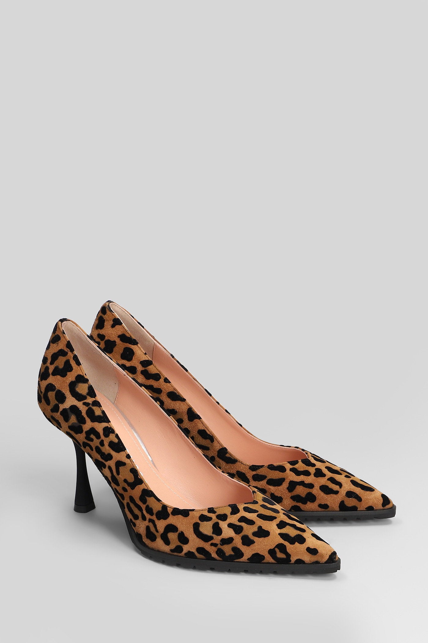 Pumps in Animalier suede Scarpe