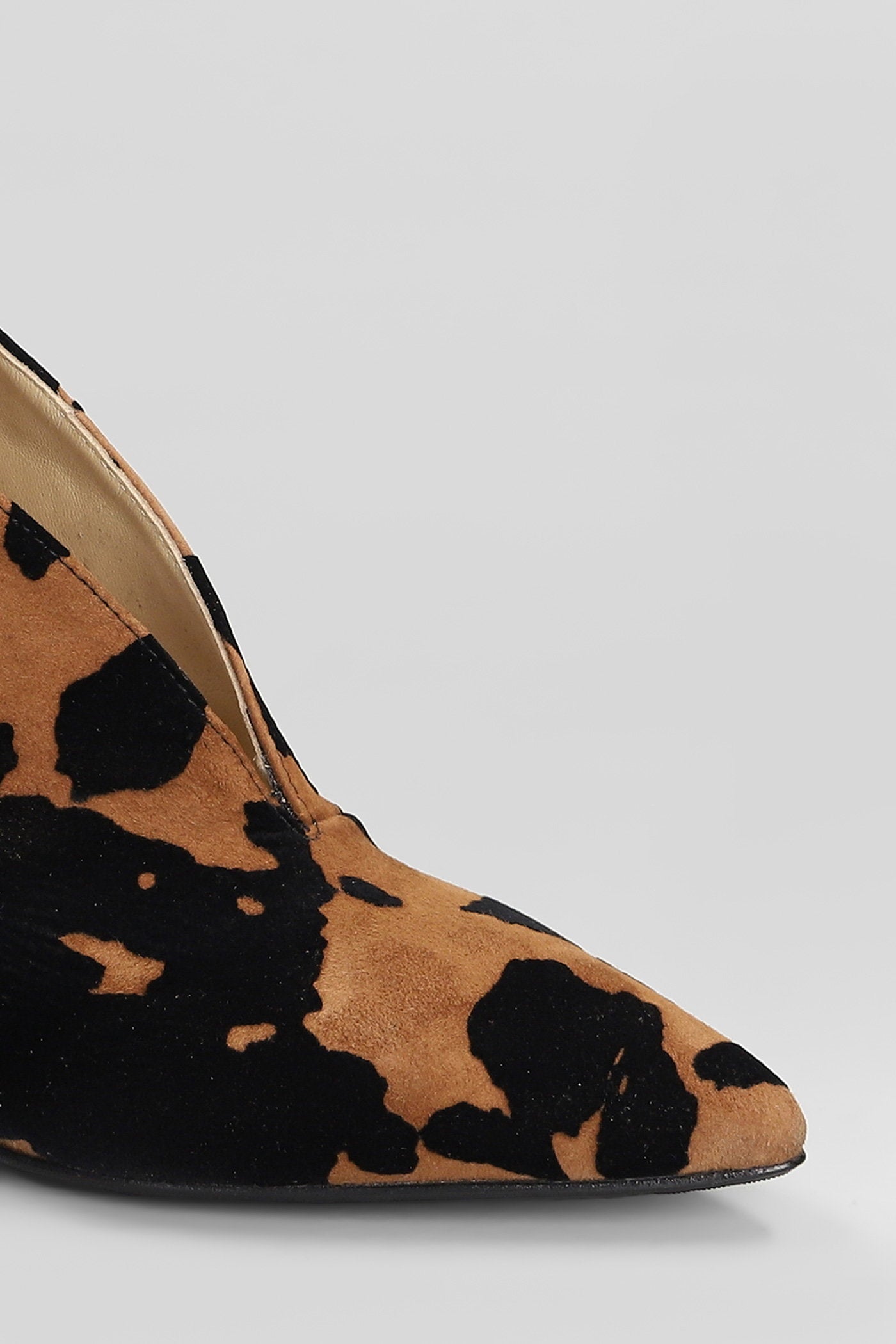 High heels Ankle boots in Animalier suede Scarpe